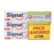 SIGNAL DENT. PROTEC. ANTICARIES 75ML 3X2